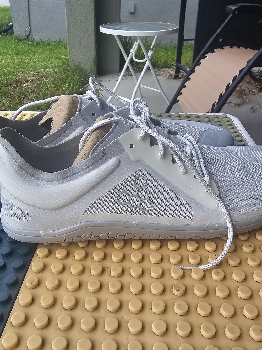 Size 11 - Vivobarefoot Primus Lite 3.5 - Mineral White